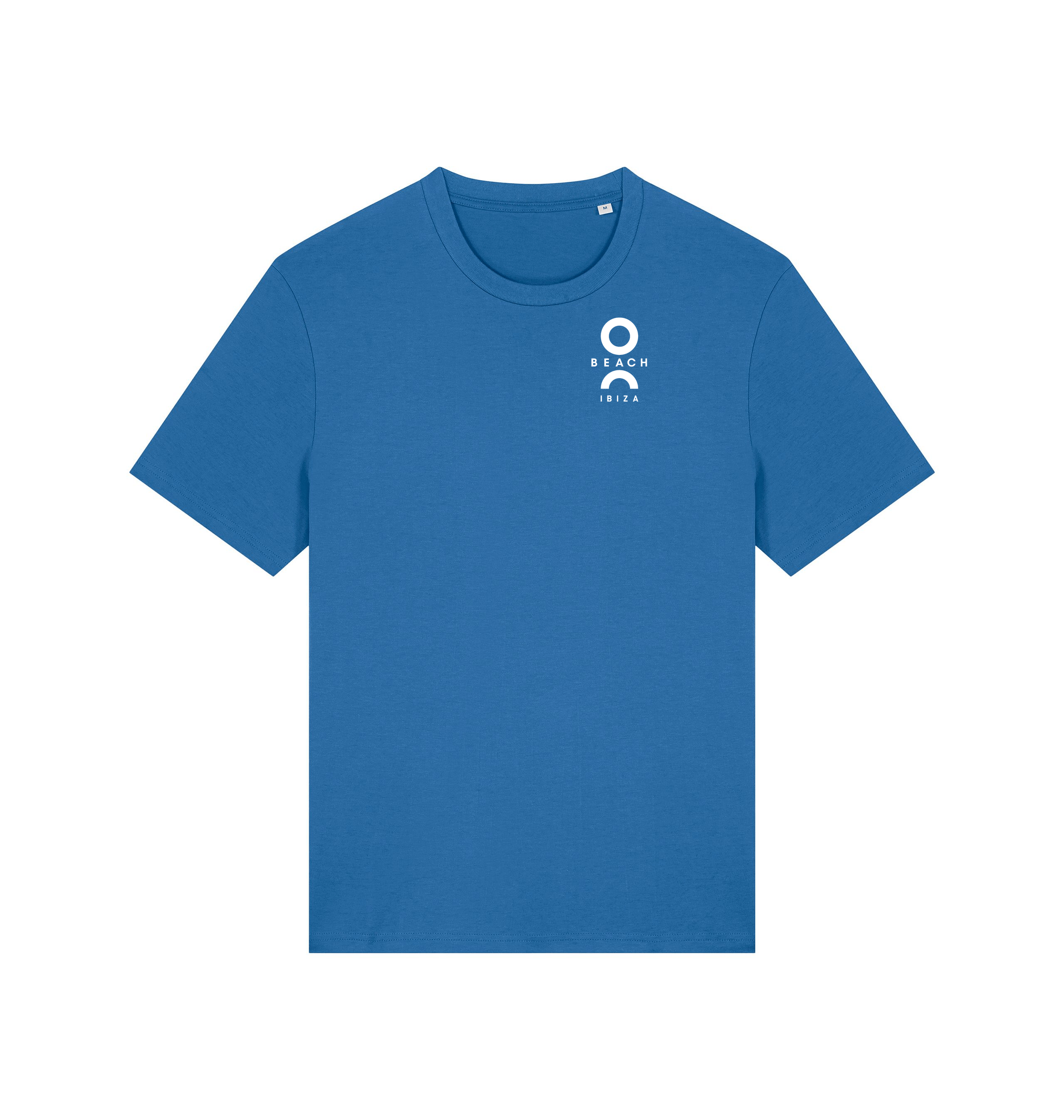 Mindful Blue Printed T-shirt Front