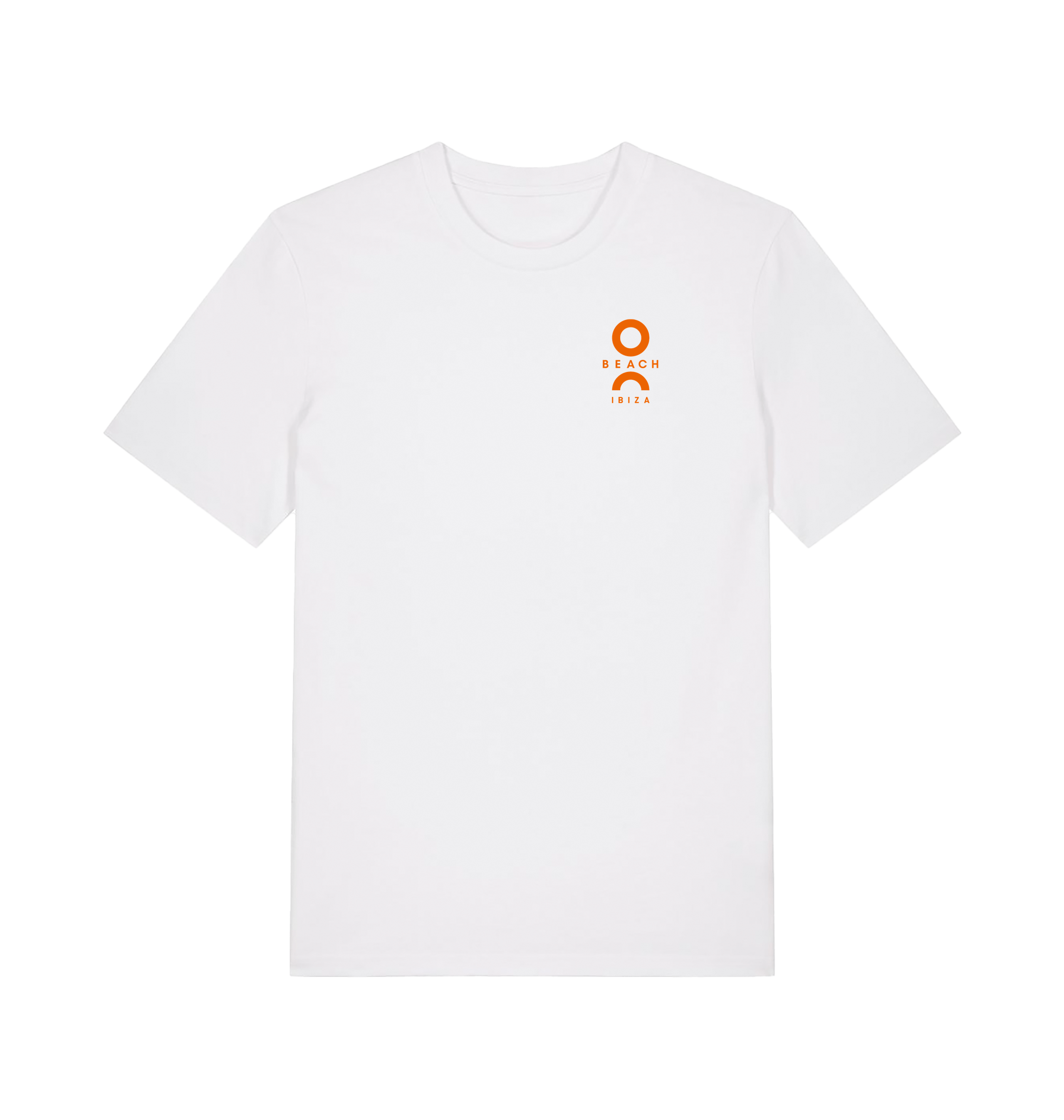 O Beach orange logo t-shirt-O Beach Ibiza Store