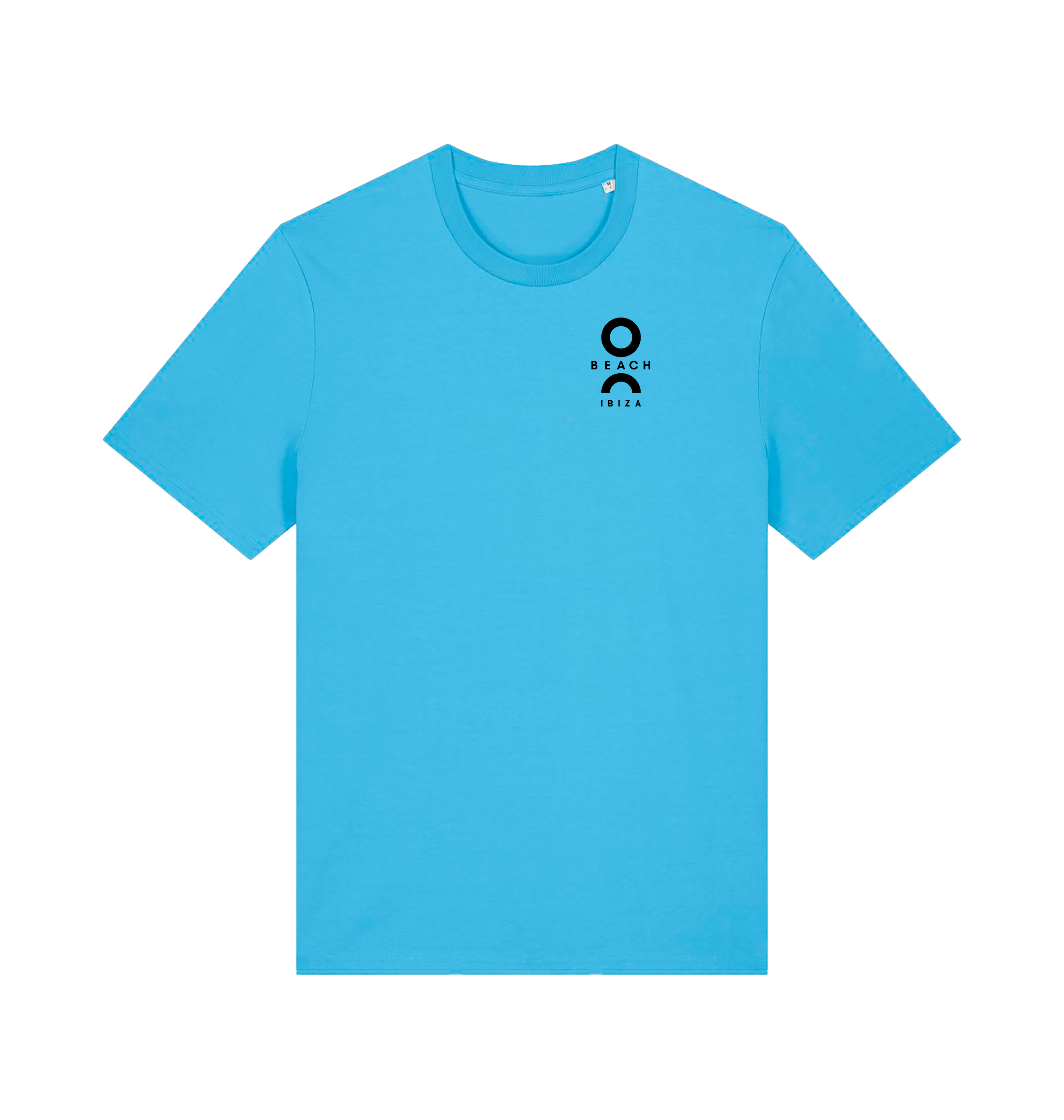 O Beach black logo t-shirt-O Beach Ibiza Store
