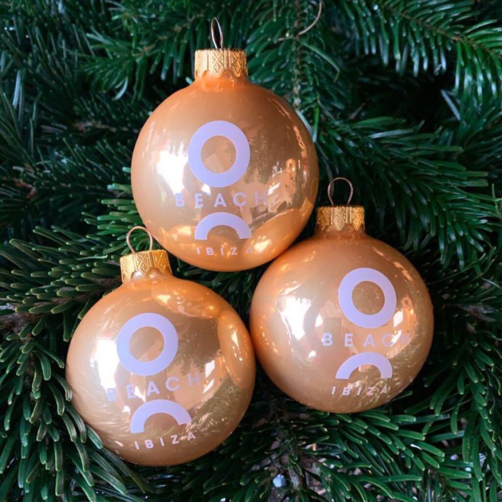 O Beach Ibiza Christmas Bauble-O Beach Ibiza Store