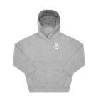 O Beach white logo pullover hoodie-O Beach Ibiza Store