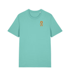 O Beach orange logo t-shirt-O Beach Ibiza Store