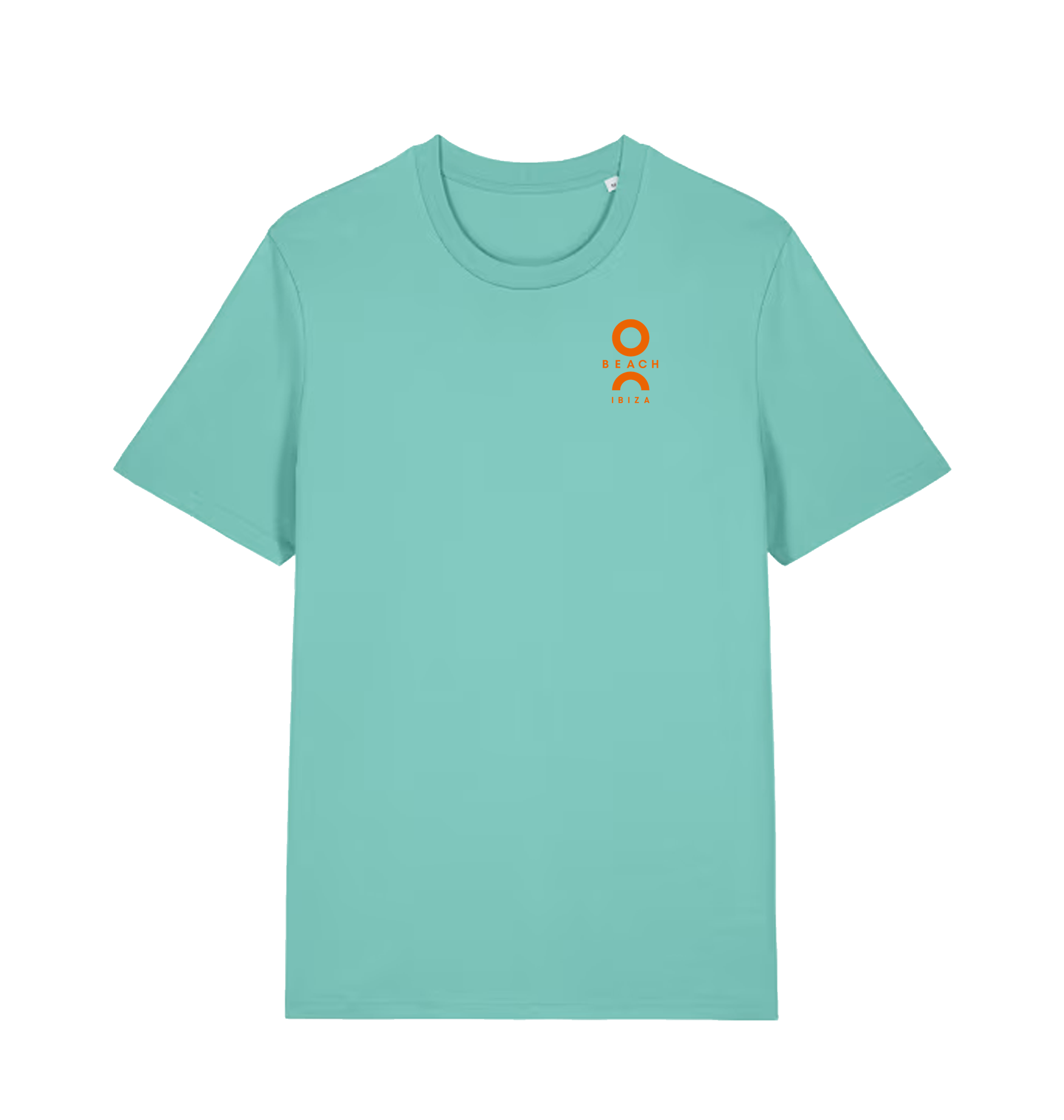 O Beach orange logo t-shirt-O Beach Ibiza Store