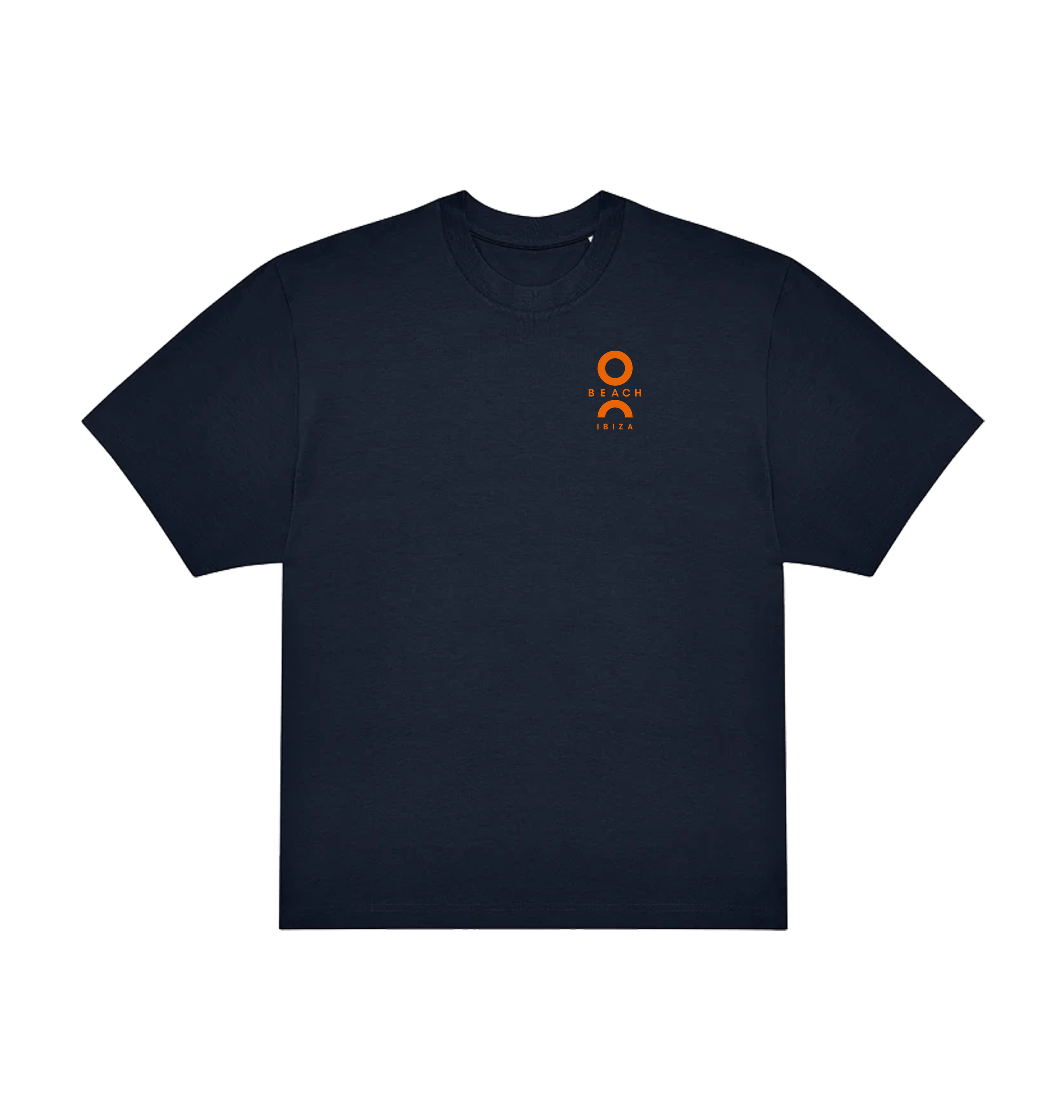 O Beach orange logo oversized t-shirt-O Beach Ibiza Store