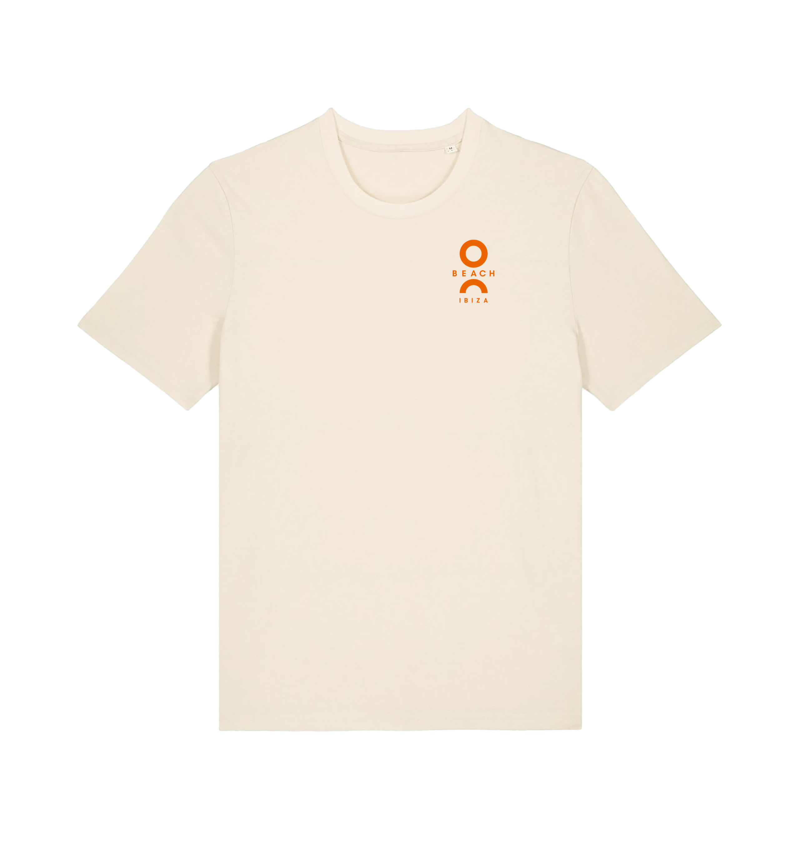 O Beach orange logo t-shirt-O Beach Ibiza Store