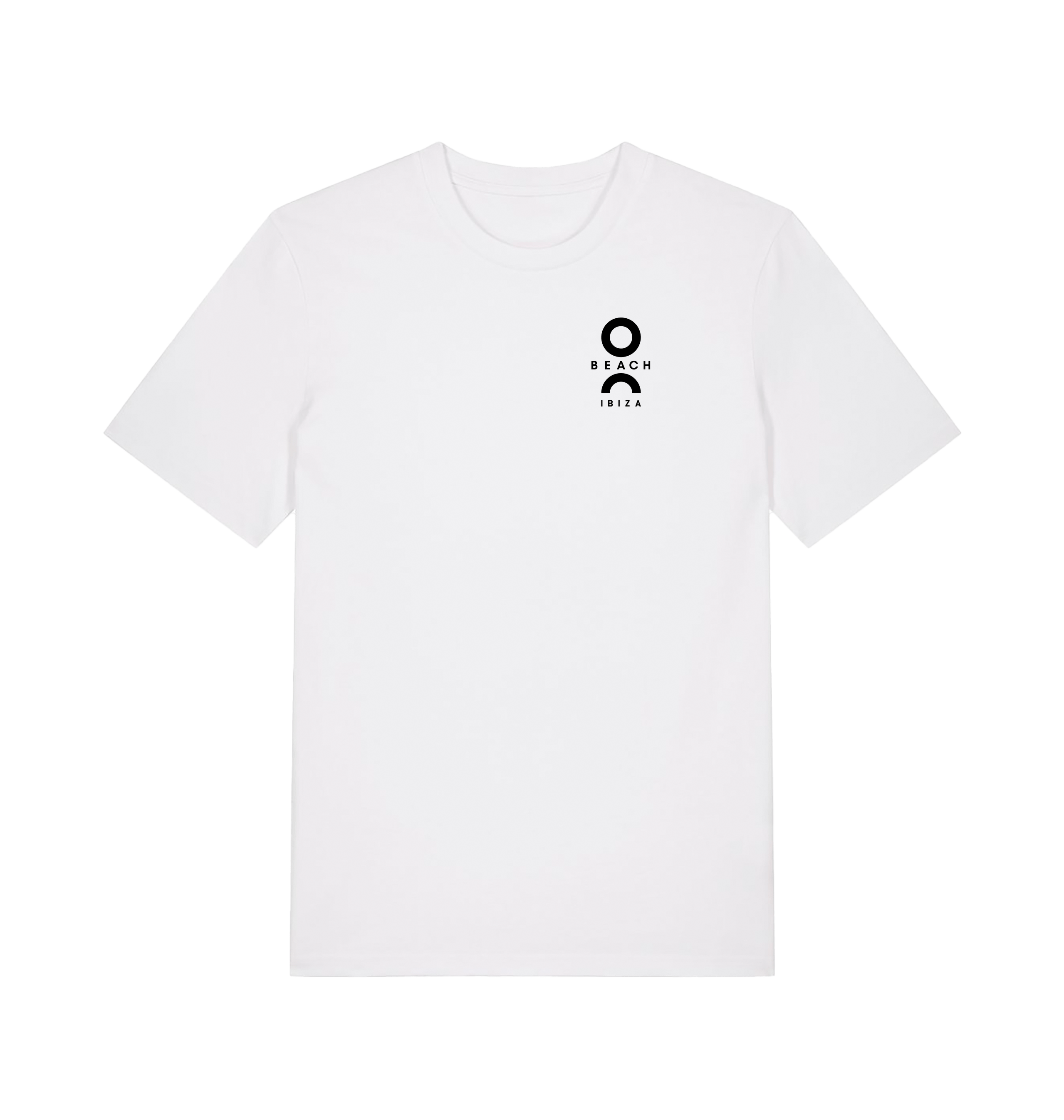 O Beach black logo t-shirt-O Beach Ibiza Store
