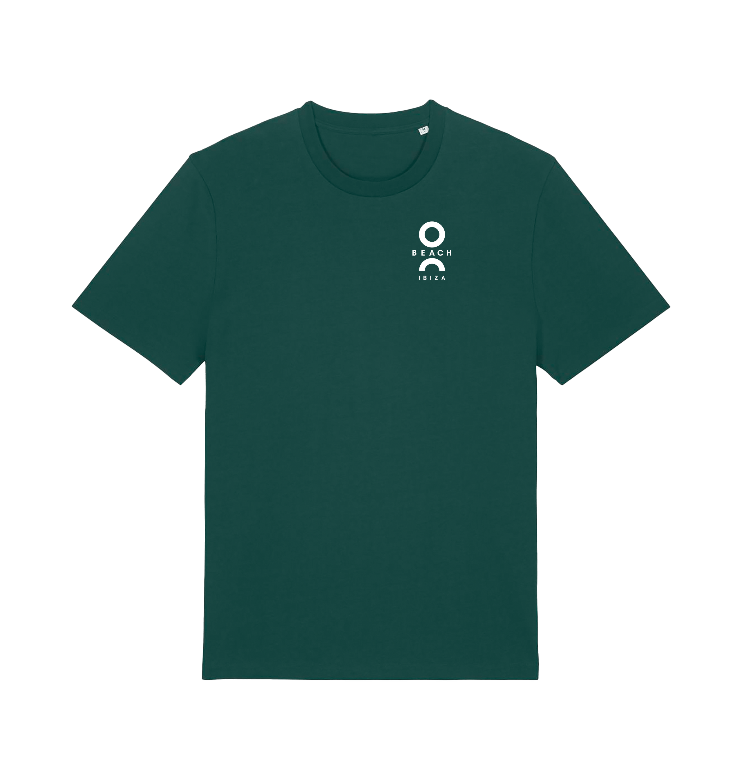 Glazed Green Printed T-shirt Front