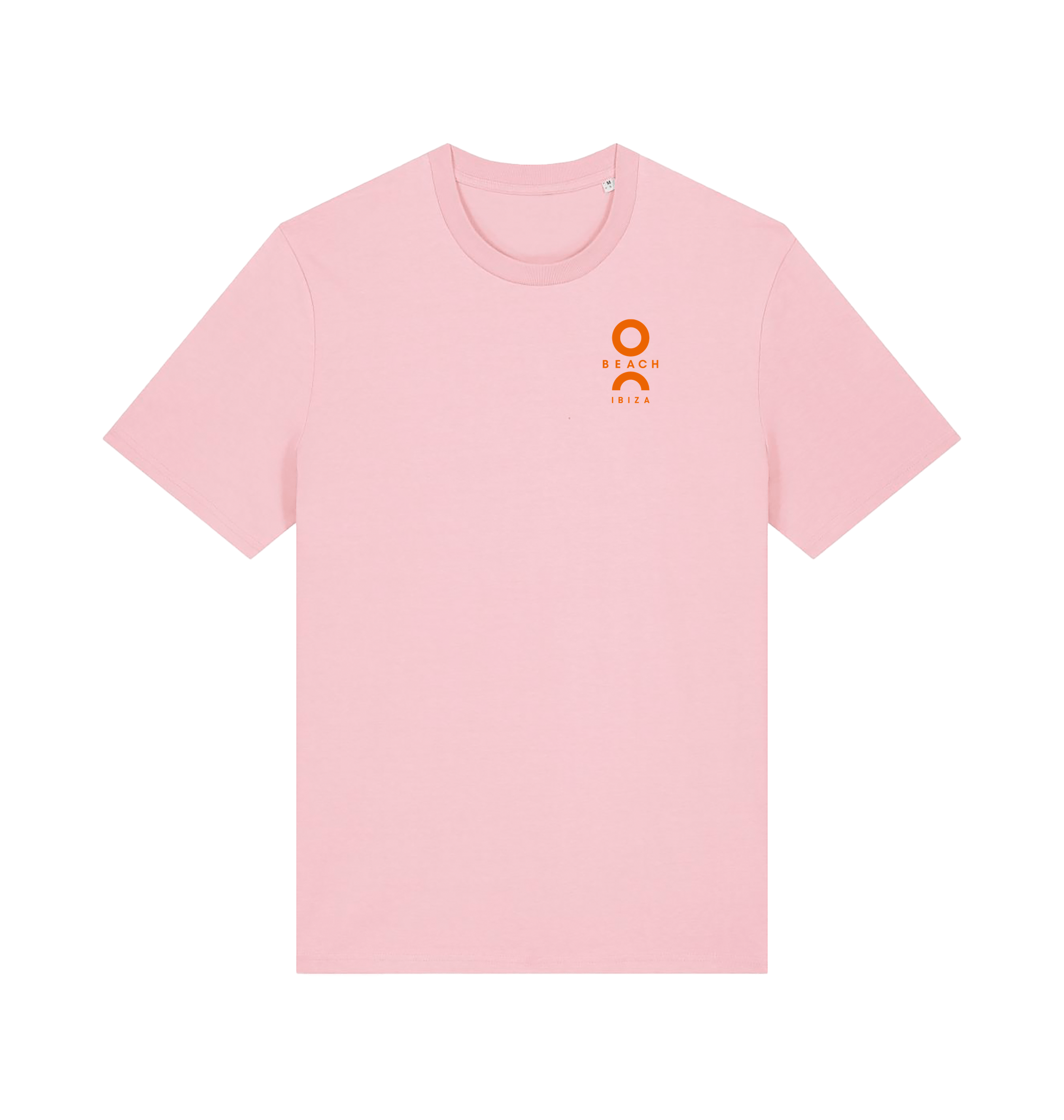 O Beach orange logo t-shirt-O Beach Ibiza Store