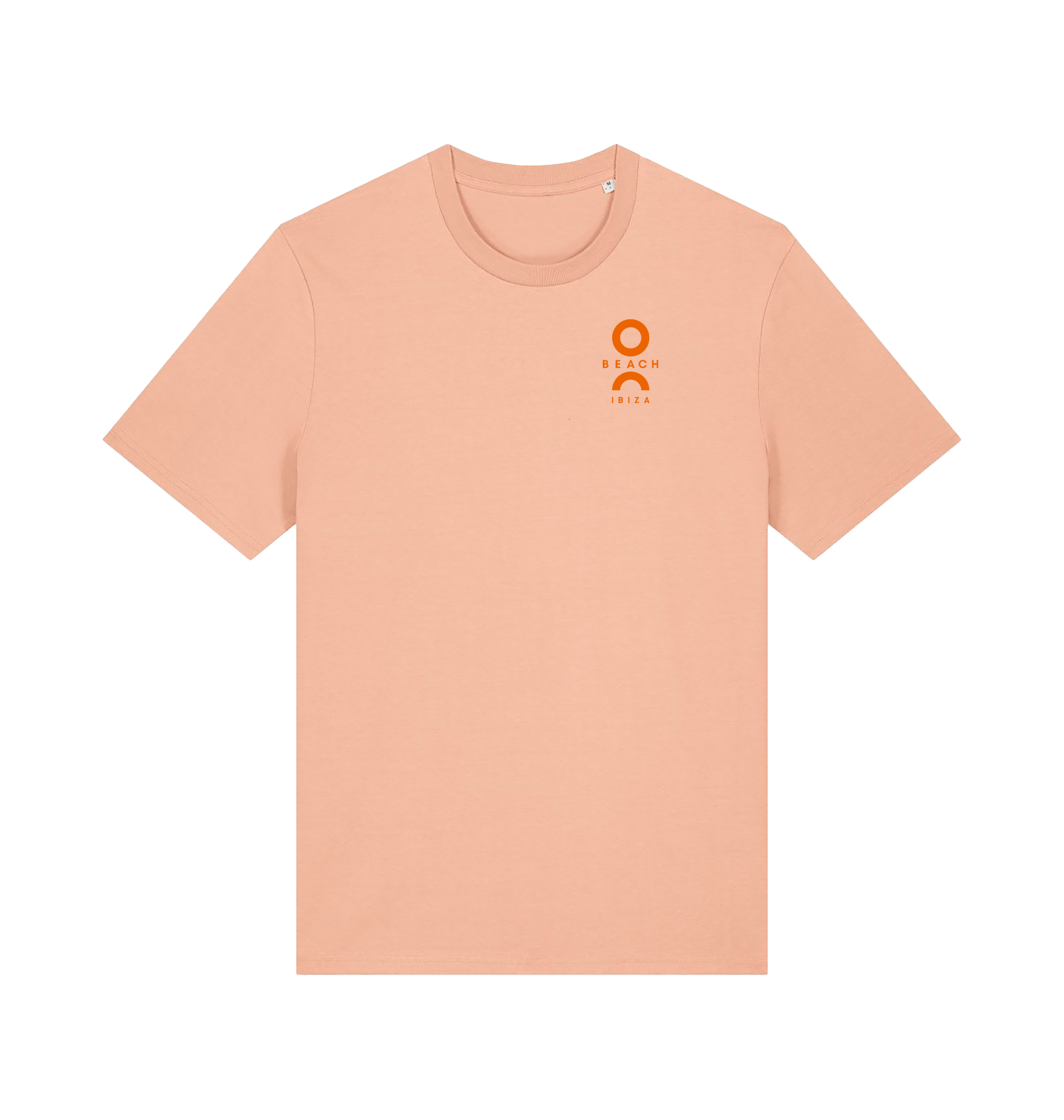 O Beach orange logo t-shirt-O Beach Ibiza Store