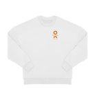 O Beach orange logo oversized sweatshirt-O Beach Ibiza Store