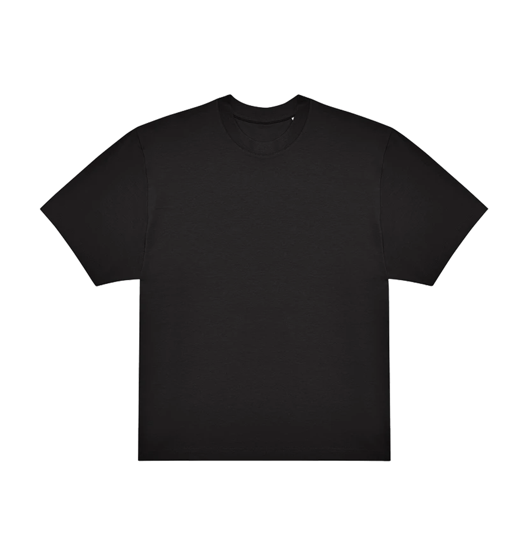 O Beach white logo oversized back print t-shirt in black-O Beach Ibiza Store
