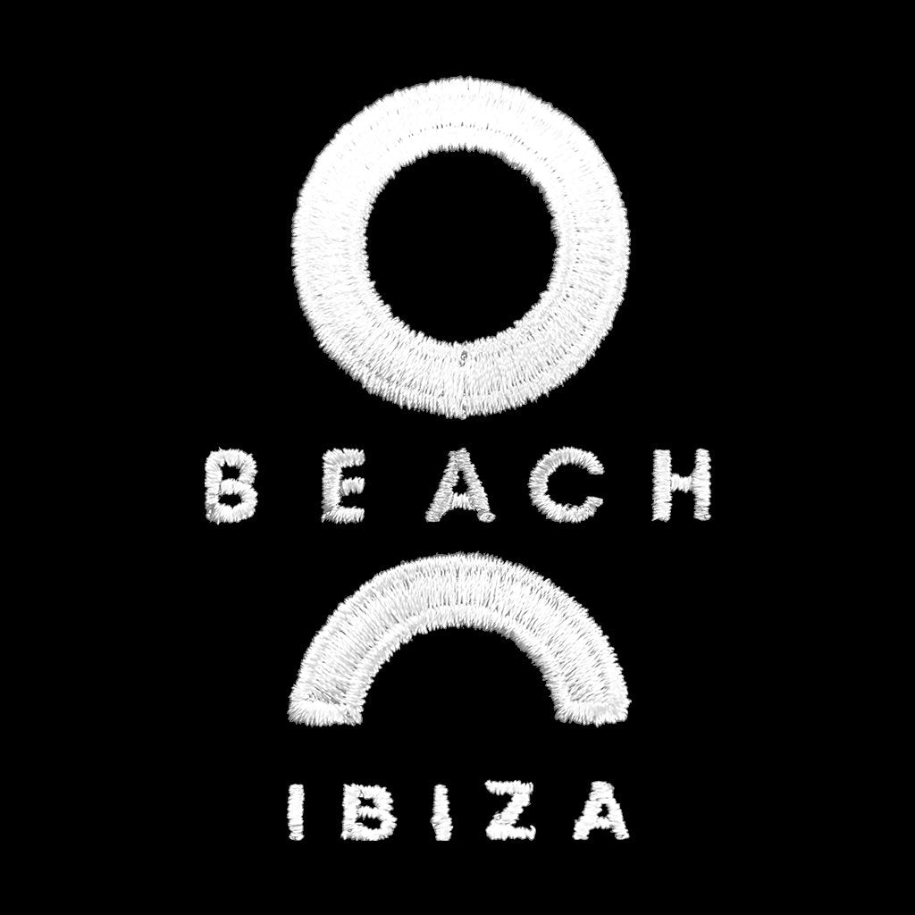 O Beach White Embroidered Logo Sweatshirt-O Beach Ibiza Store