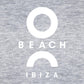 O Beach White Logo Women's High Neck Vest