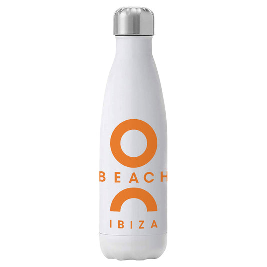 O Beach Orange Logo Insulated Stainless Steel Water Bottle-Bottle-O Beach Ibiza