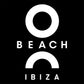 O Beach Logo White Woven Tote Bag-O Beach Ibiza Store