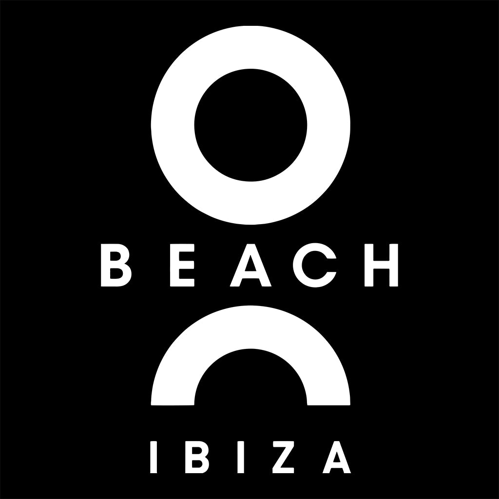 O Beach Logo White Waterproof Dry Tube Bag-O Beach Ibiza Store