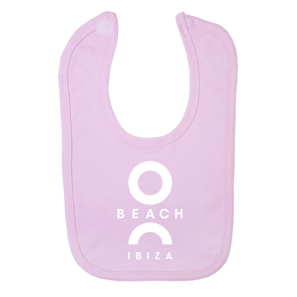 O Beach Logo Velcro Baby Bib